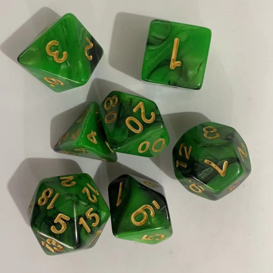 Multi-colored dice