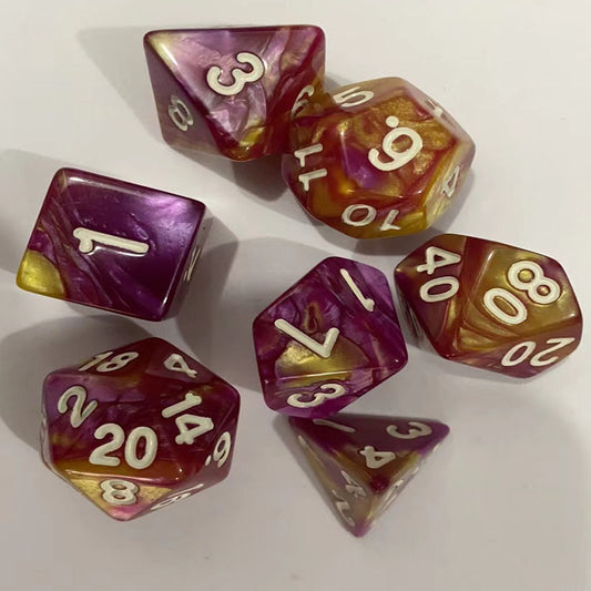 Multi-colored dice