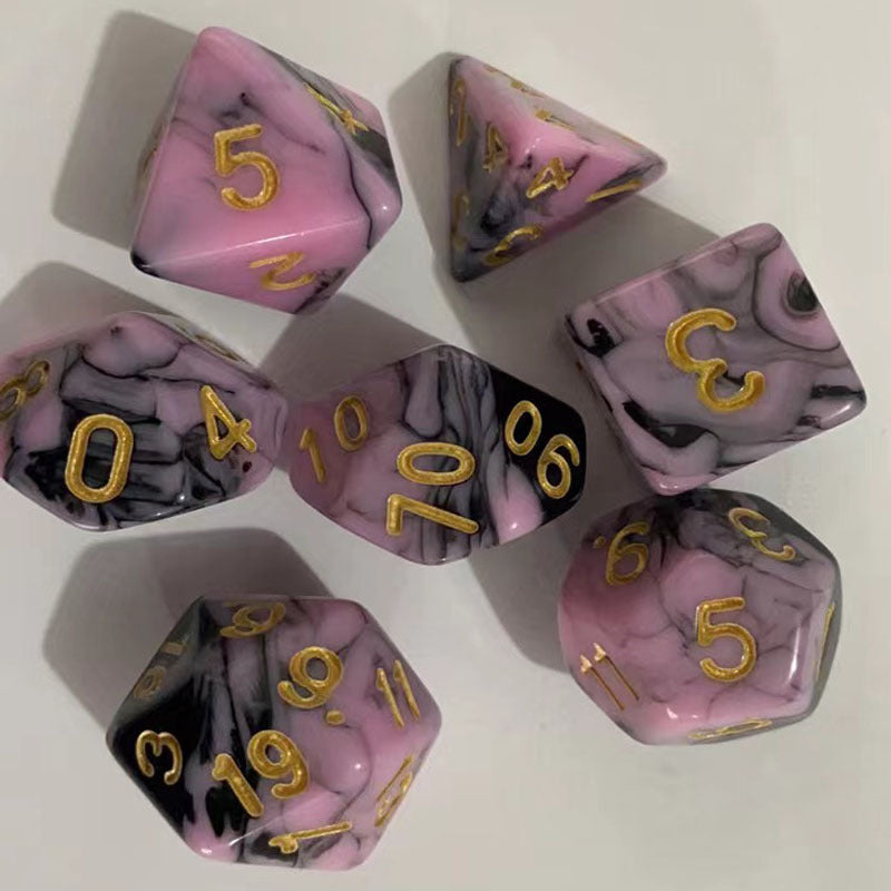 Multi-colored dice