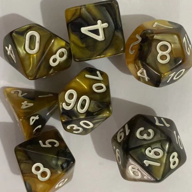 Multi-colored dice