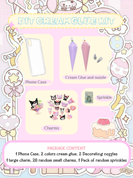 Phone case Cream Glue Kit