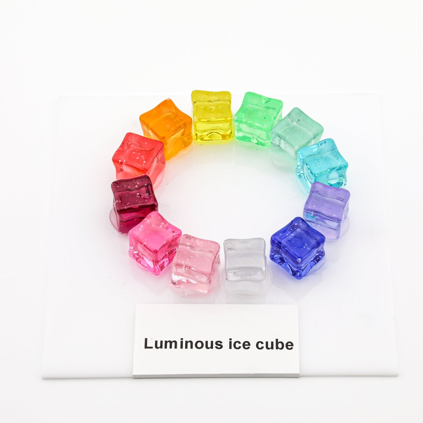 Luminous ice cube-Starry Stars